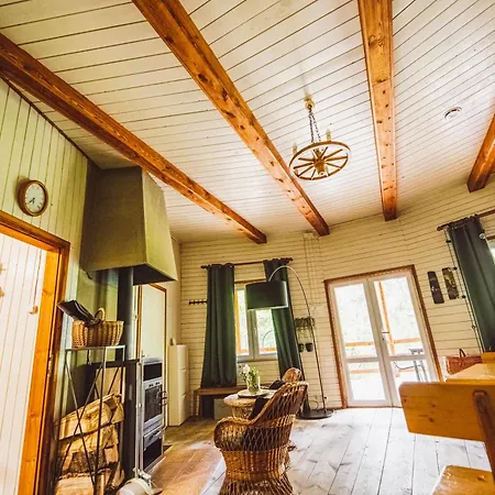 בקתה Autumn Nature Stove Garden By Polandbnb *