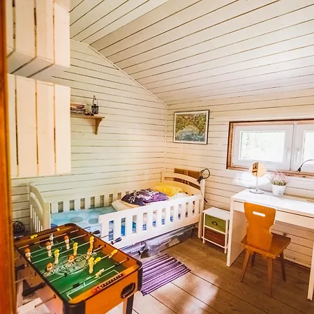 בקתה Autumn Nature Stove Garden By Polandbnb *