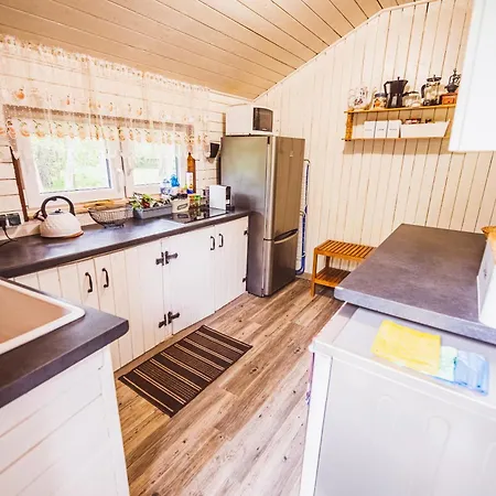 בקתה Autumn Nature Stove Garden By Polandbnb *